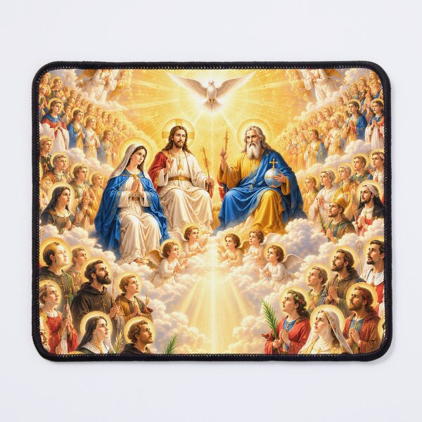 Item preview, All Saints’ Day Heavenly Glory | Catholic Communion of Saints Art designed and sold by DigitalChickHub.