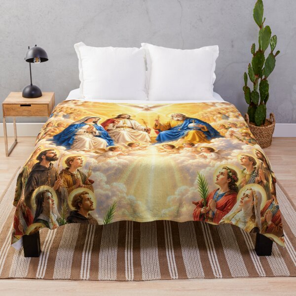 Item preview, All Saints’ Day Heavenly Glory | Catholic Communion of Saints Art designed and sold by DigitalChickHub.