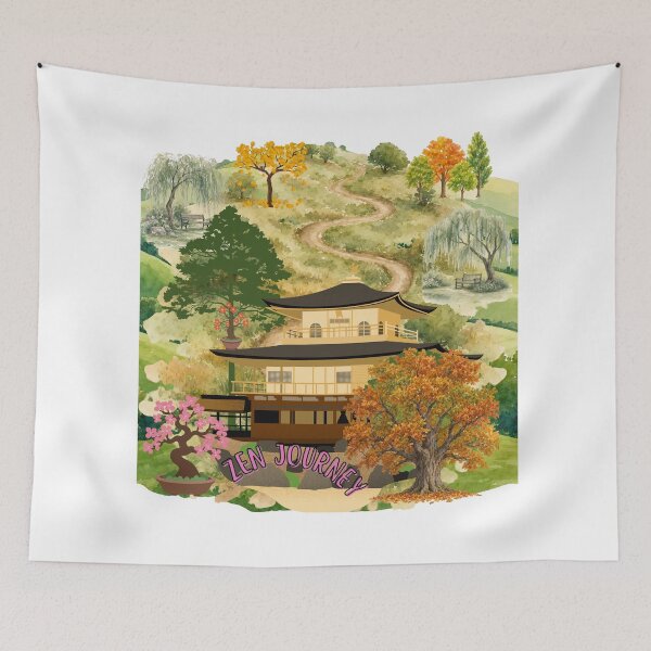 Item preview, Kyoto Golden Pavilion designed and sold by Kuevitaglowshop.