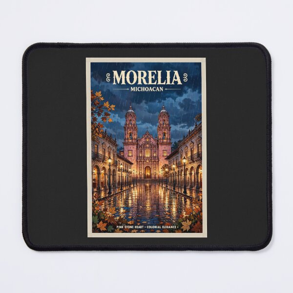 Item preview, Mexico — Morelia — Cathedral of Golden Light designed and sold by DibujandoPorfa.