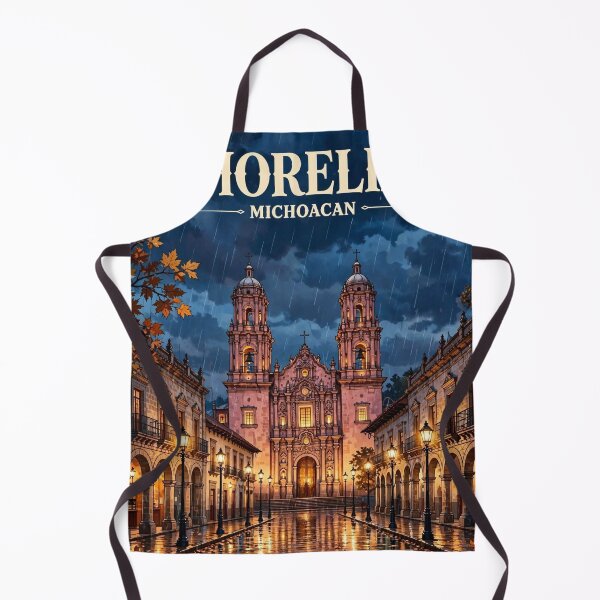 Item preview, Mexico — Morelia — Cathedral of Golden Light designed and sold by DibujandoPorfa.