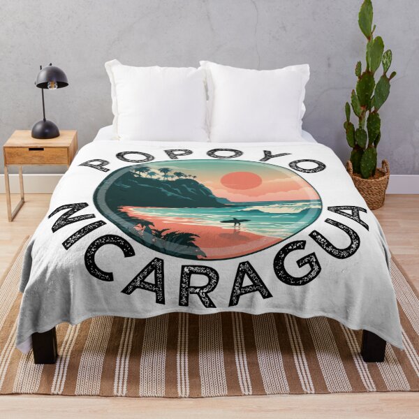 Item preview, Popoyo - Nicaragua (with Black Lettering) designed and sold by VelvetRoom.