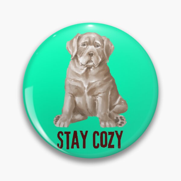 Artikelvorschau, Cute Labrador Retriever Stay Cozy Winter - Dog Lover Gift entworfen und verkauft von stormk10.