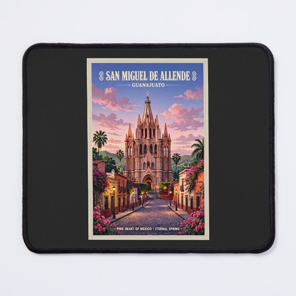 Item preview, Mexico — San Miguel Arcángel — Rose-Colored Dreams designed and sold by DibujandoPorfa.