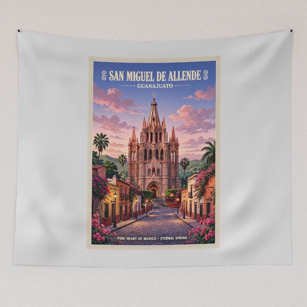Item preview, Mexico — San Miguel Arcángel — Rose-Colored Dreams designed and sold by DibujandoPorfa.