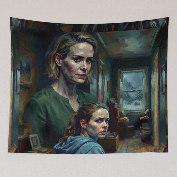 Item preview, Run Psychological Thriller Fine Art Tribute designed and sold by Art's Diner.