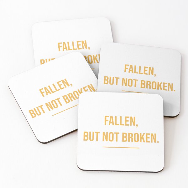 Item preview, Fallen, But Not Broken. designed and sold by JiderichHub.