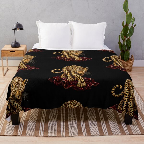 Item preview, Luxury leopard designed and sold by saranagliccuris.