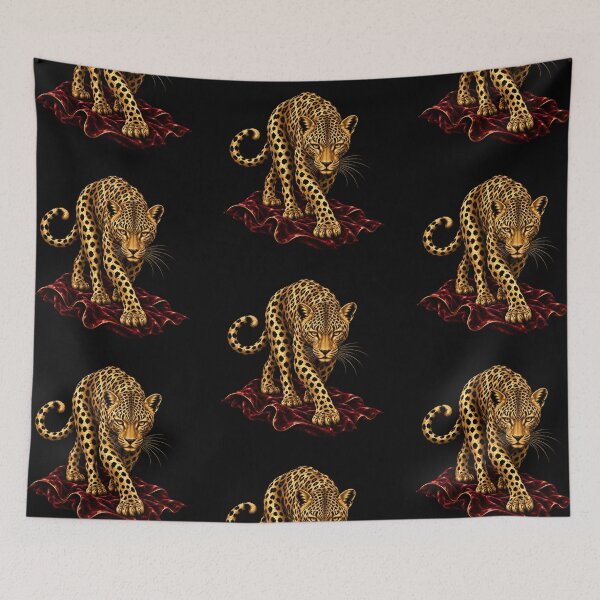 Item preview, Luxury leopard designed and sold by saranagliccuris.