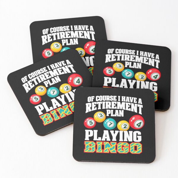 Aperçu de l'œuvre Of Course I Have A Retirement Plan Playing Bingo | Funny Bingo Player Retiree Gift créée et vendue par sportfantees.