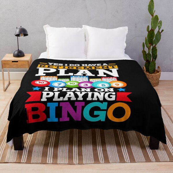 Artikelvorschau, Yes I Do Have A Retirement Plan I Plan On Playing Bingo Retiree Senior Player entworfen und verkauft von sportfantees.