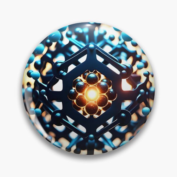 Item preview, Quantum physics concept of atoms interactions. Generative Ai designed and sold by homydesign.