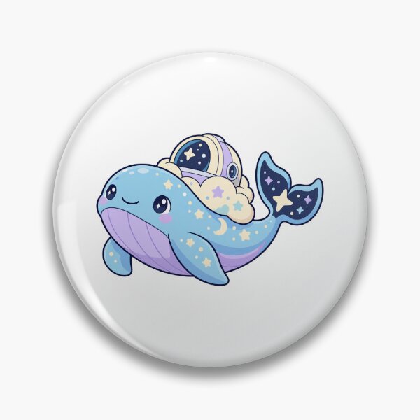 Item preview, Nimbus Cosmic Whale - Cute Cloud Observatory designed and sold by CozyMigo.