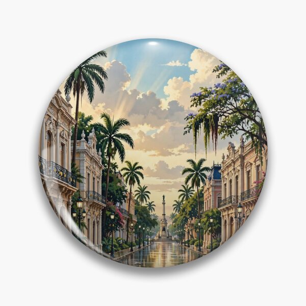 Item preview, Mexico — Paseo de Montejo — The Avenue of Elegance designed and sold by DibujandoPorfa.