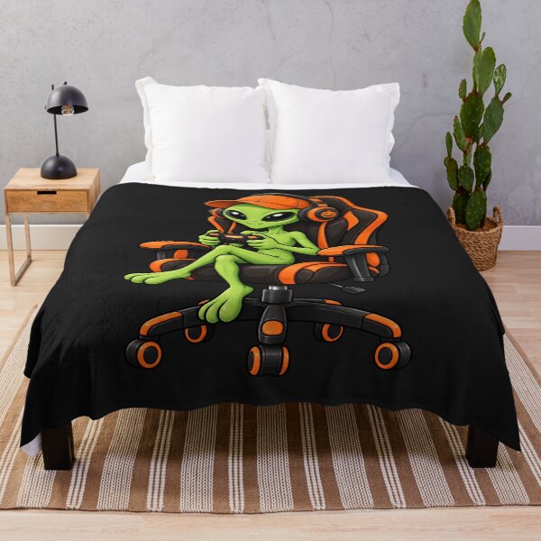 Item preview, Halloween Alien Gamer Shirt, Cute Alien Gaming Tee, Kids Video Game T-Shirt, Spooky Gamer Gift designed and sold by greatmar1.