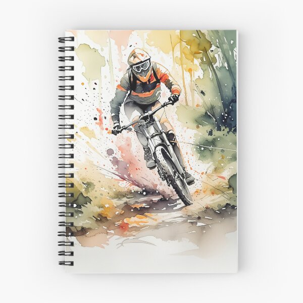 Item preview, Thrill of the Trail: Mountain Biking in Motion designed and sold by homydesign.