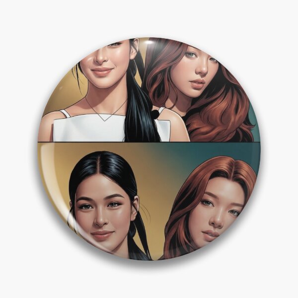 Item preview, LingOrm Modern Luv Thai GL Kdrama Actress LGBTQ+ Cartoon Art Wall Decor Comic Print Poster Shirt Cell  designed and sold by Mind Space.