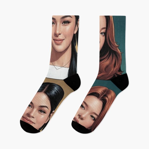 Item preview, LingOrm Modern Luv Thai GL Kdrama Actress LGBTQ+ Cartoon Art Wall Decor Comic Print Poster Shirt Cell  designed and sold by Mind Space.