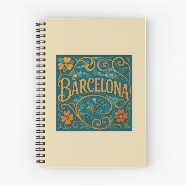 Item preview, Barcelona - Porteño Fileteado designed and sold by itsmarsdesigns.