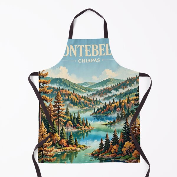 Item preview, Mexico — Montebello Lakes — Mirrors of the Forest designed and sold by DibujandoPorfa.