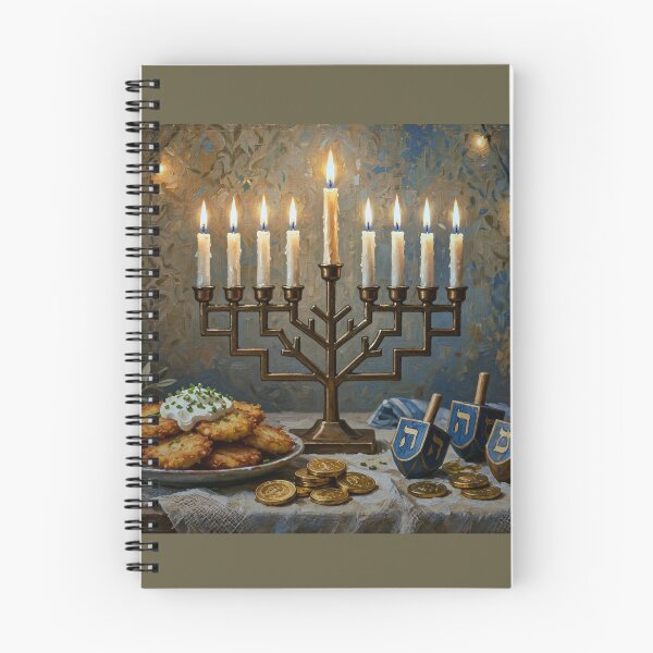 Item preview, Hanukkah Celebration with Menorah designed and sold by Savannah Gibbs.