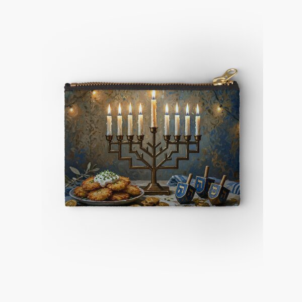 Item preview, Hanukkah Celebration with Menorah designed and sold by Savannah Gibbs.