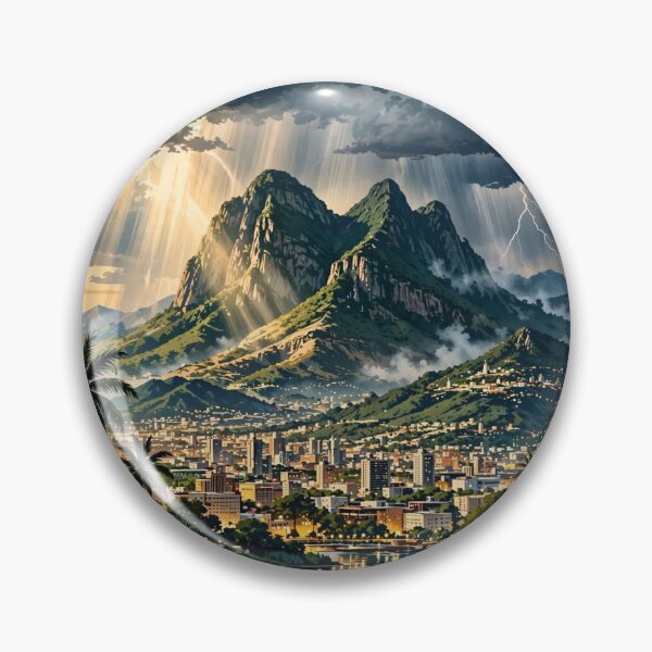 Item preview, Mexico — Cerro de la Silla — The Mountain Guardian designed and sold by DibujandoPorfa.
