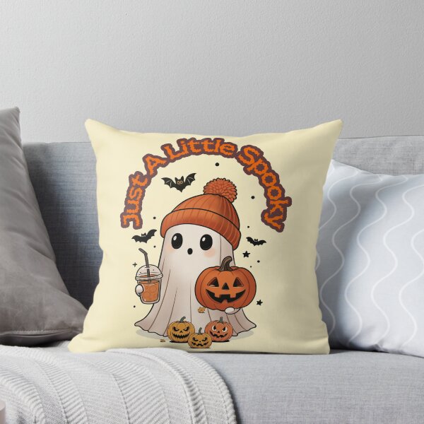 Item preview, Retro Just A Little Spooky Cute Ghost Halloween designed and sold by ArtsyExplorer.