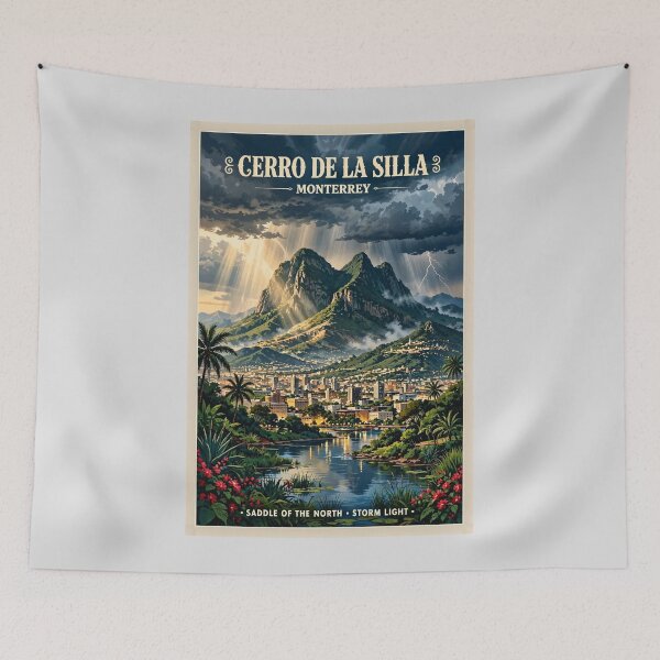 Item preview, Mexico — Cerro de la Silla — The Mountain Guardian designed and sold by DibujandoPorfa.