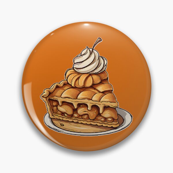 Item preview, Apple Pie Slice - Thanksgiving Dessert Art designed and sold by Jackson-Will.