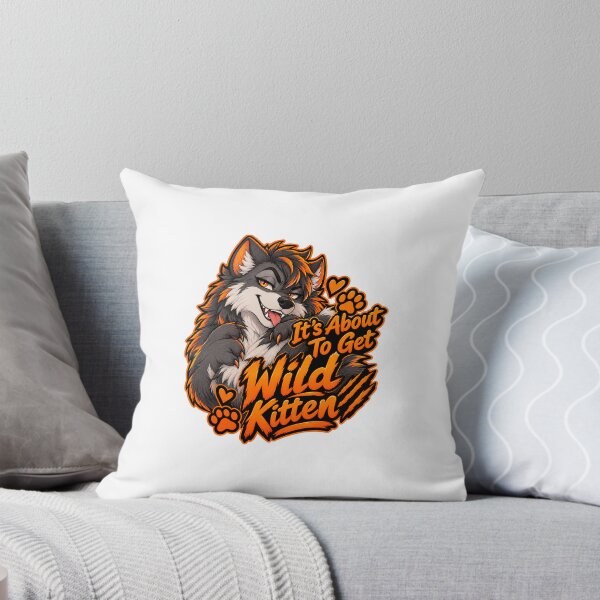 Item preview, It's About To Get Wild Kitten designed and sold by teresa6891.