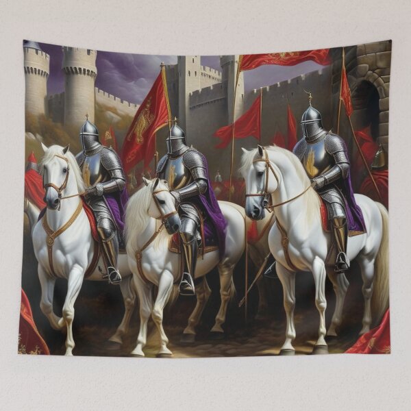 Item preview, Medieval Knights Art designed and sold by TheDarkWardrobe.