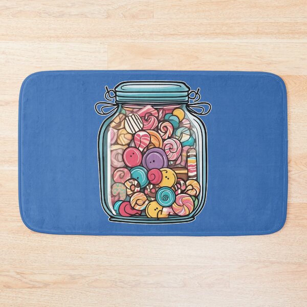 Item preview, Candy Jar - Colorful Sweets Kawaii Candy Art designed and sold by Jackson-Will.