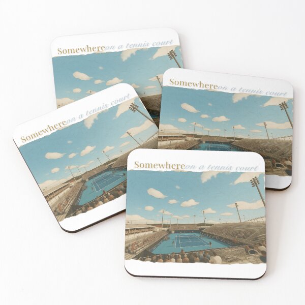 Item preview, Somewhere On a Tennis Court designed and sold by OddlySpecificStudios.