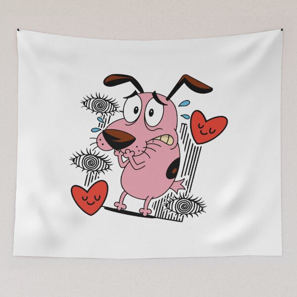 Item preview, Courage the Cowardly Dog designed and sold by krowsunna.