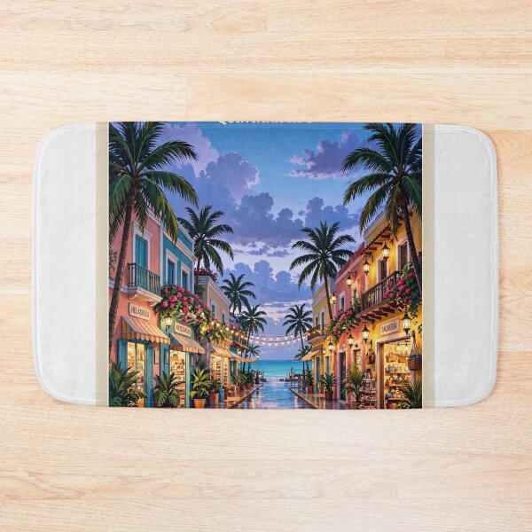 Item preview, Mexico — Playa del Carmen — Caribbean Afterglow designed and sold by DibujandoPorfa.