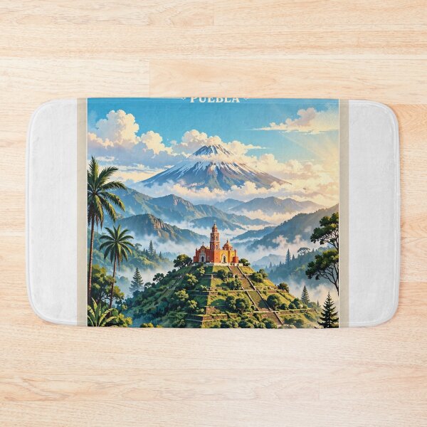 Item preview, Mexico — Cholula — Pyramid Beneath the Volcano designed and sold by DibujandoPorfa.