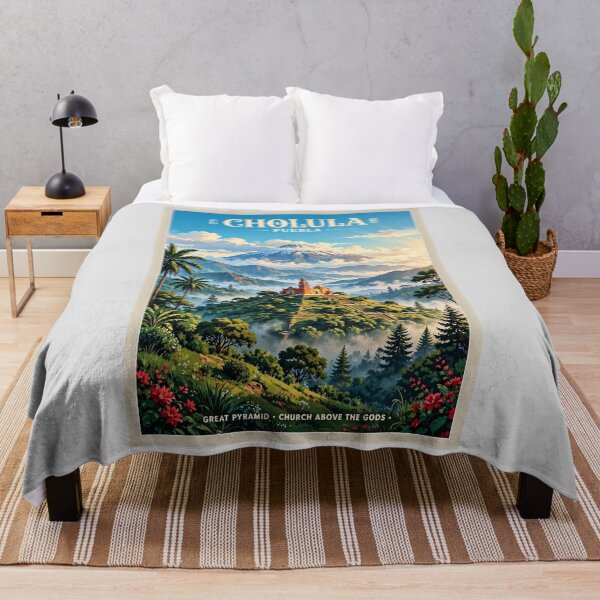 Item preview, Mexico — Cholula — Pyramid Beneath the Volcano designed and sold by DibujandoPorfa.