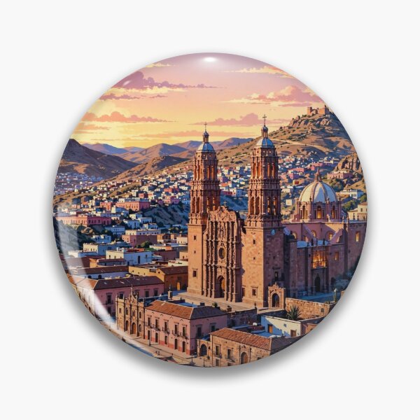 Item preview, Mexico — Zacatecas — The Rose Stone City designed and sold by DibujandoPorfa.