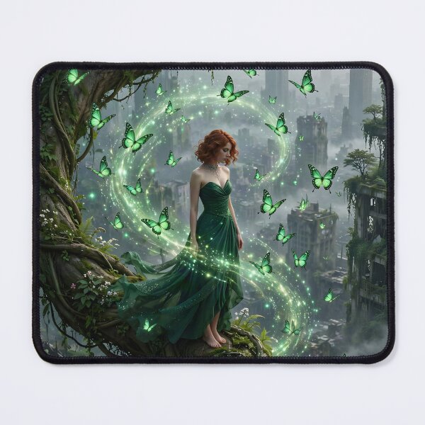 Item preview, The Green Queen Stands Over a Shattered City designed and sold by Fanta-sticky.