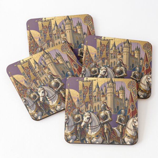 Item preview, Medieval Knights Art designed and sold by TheDarkWardrobe.