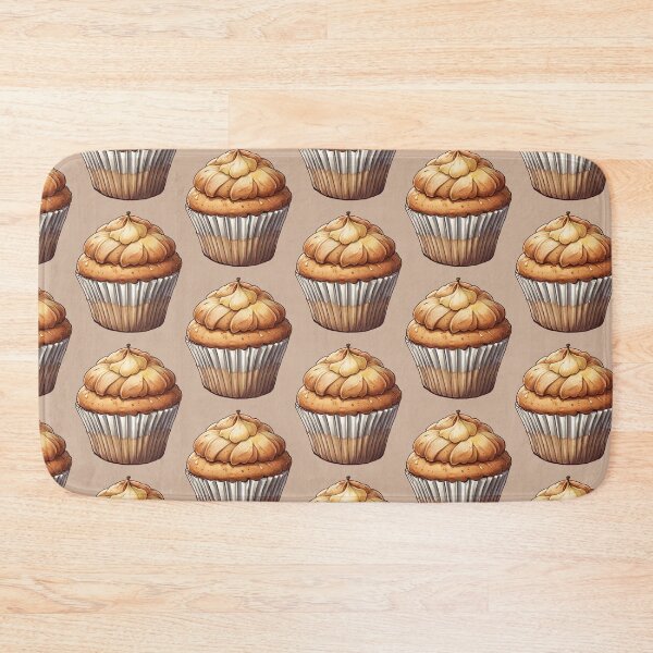 Item preview, Apple Muffin with Caramel Frosting - Bakery Art designed and sold by Jackson-Will.