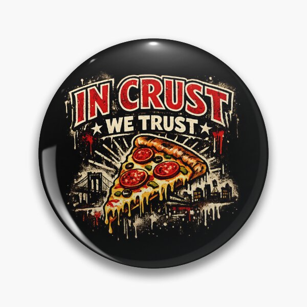 Item preview, In Crust We Trust – Pizza Street Art designed and sold by FilBlue.