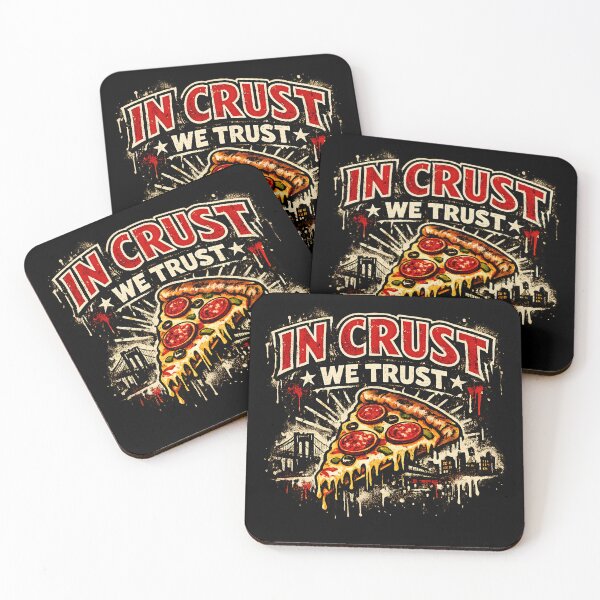 Item preview, In Crust We Trust – Pizza Street Art designed and sold by FilBlue.