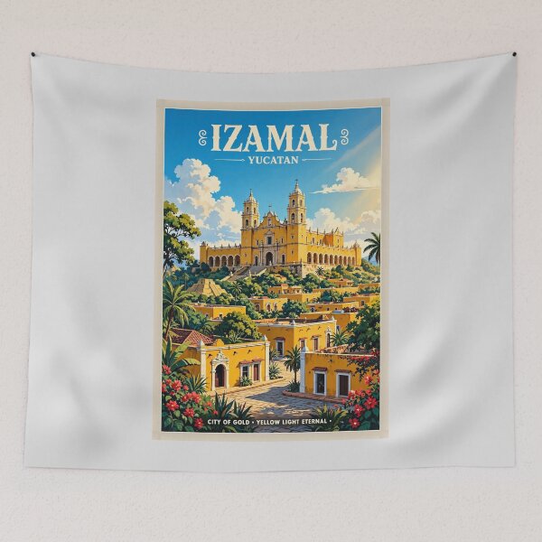 Item preview, Mexico — Izamal — The Golden City designed and sold by DibujandoPorfa.