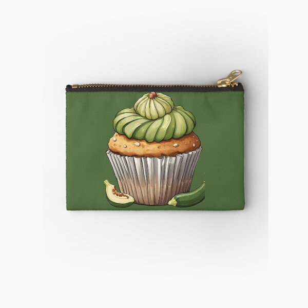 Item preview, Zucchini Muffin - Green Frosting Bakery Treat designed and sold by Jackson-Will.