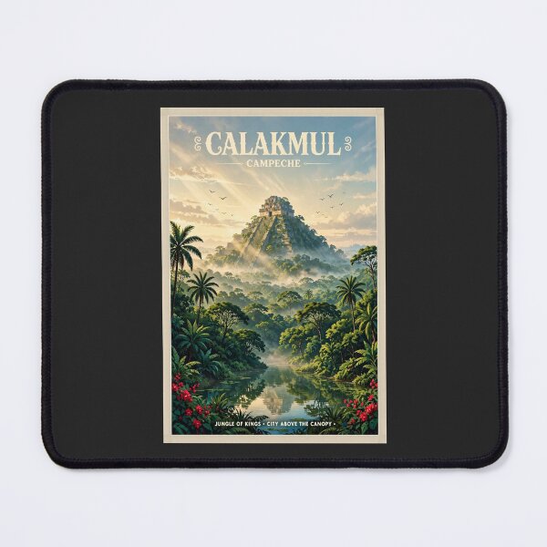 Item preview, Mexico — Calakmul — The Lost City of the Emerald Jungle designed and sold by DibujandoPorfa.
