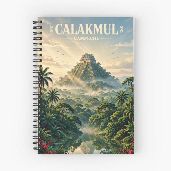Item preview, Mexico — Calakmul — The Lost City of the Emerald Jungle designed and sold by DibujandoPorfa.