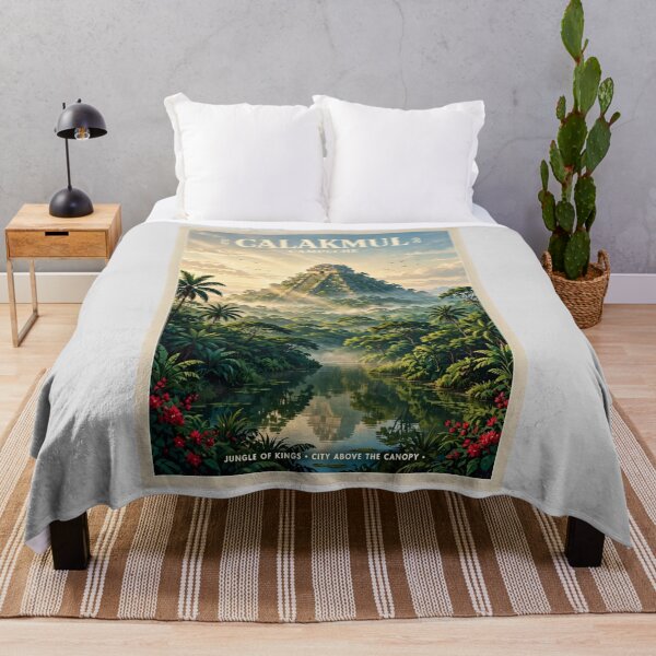 Item preview, Mexico — Calakmul — The Lost City of the Emerald Jungle designed and sold by DibujandoPorfa.