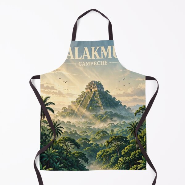 Item preview, Mexico — Calakmul — The Lost City of the Emerald Jungle designed and sold by DibujandoPorfa.